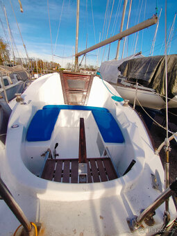 Kajütsegelboot 9 m. - 7