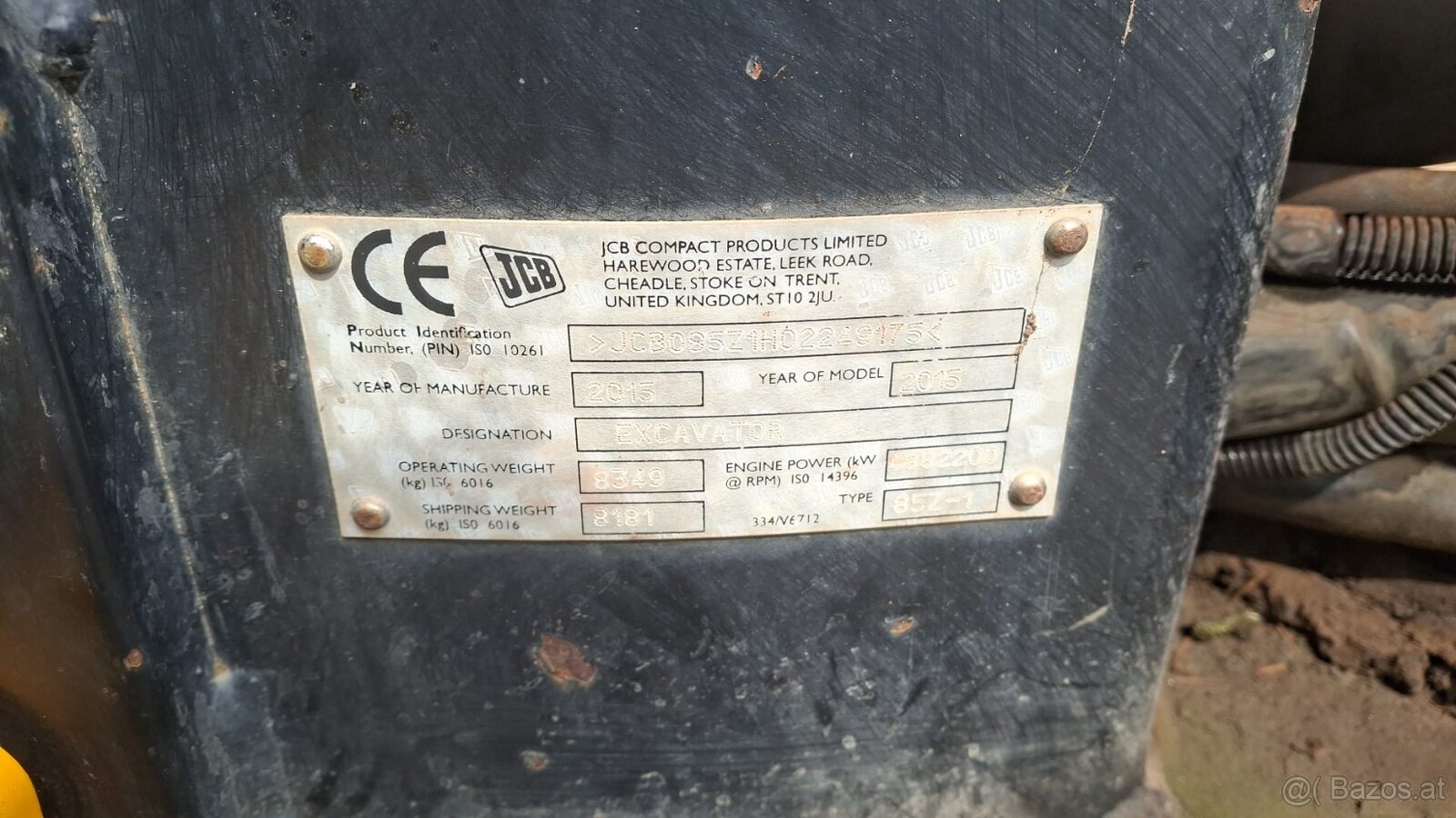 Zu verkaufen JCB 85 - Z - 8