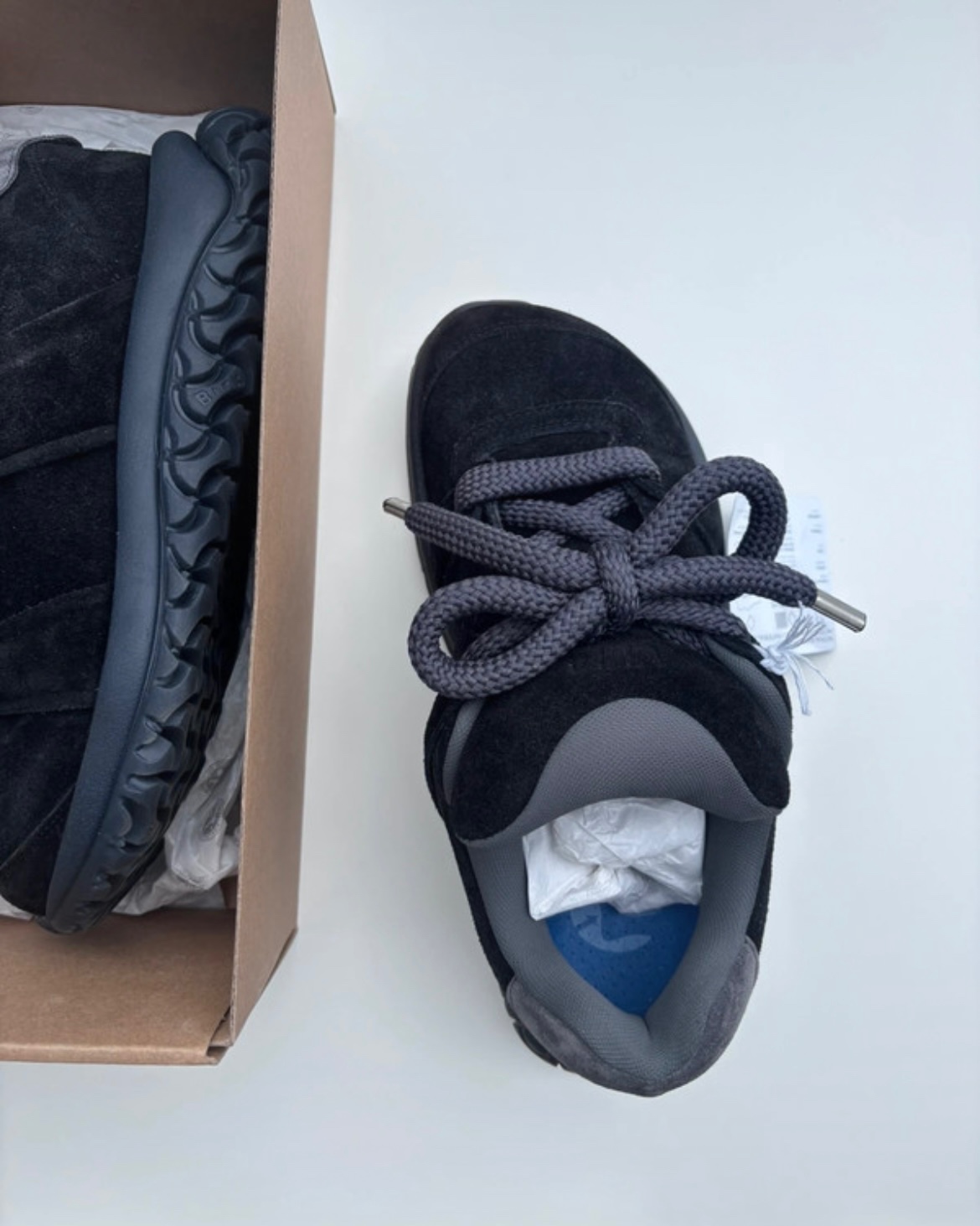 Birkenstock Goerlitz Suede Sneaker – Schwarz - 8