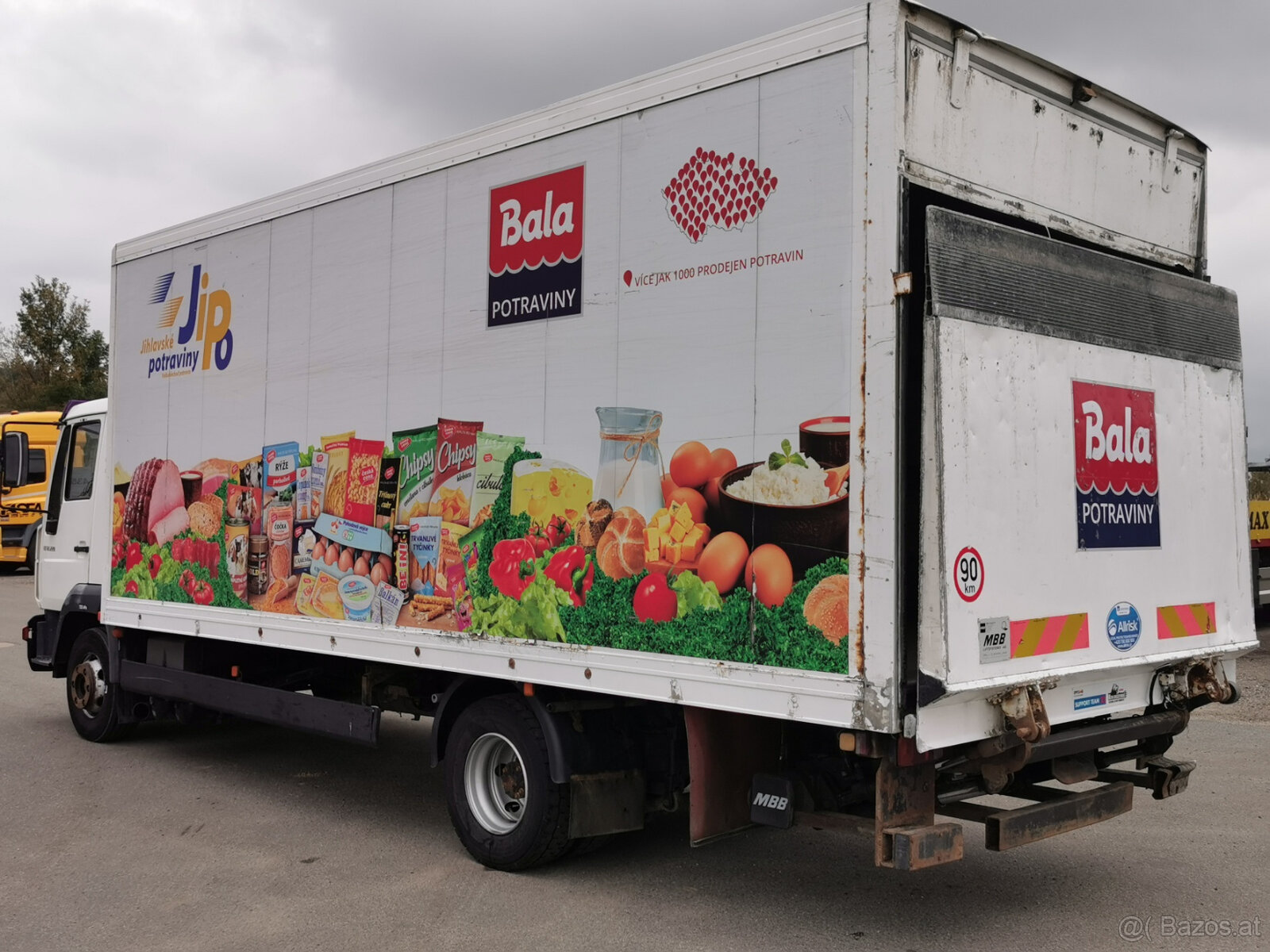 Zu verkaufen MAN LE 12.220 4x2 BL E3 Kastenwagen mit hydraul - 8