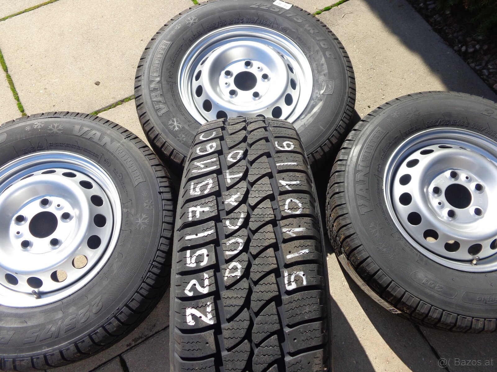225/75R16C Fiat Ducato Toyota ProACe Max Winterradsatz - 8