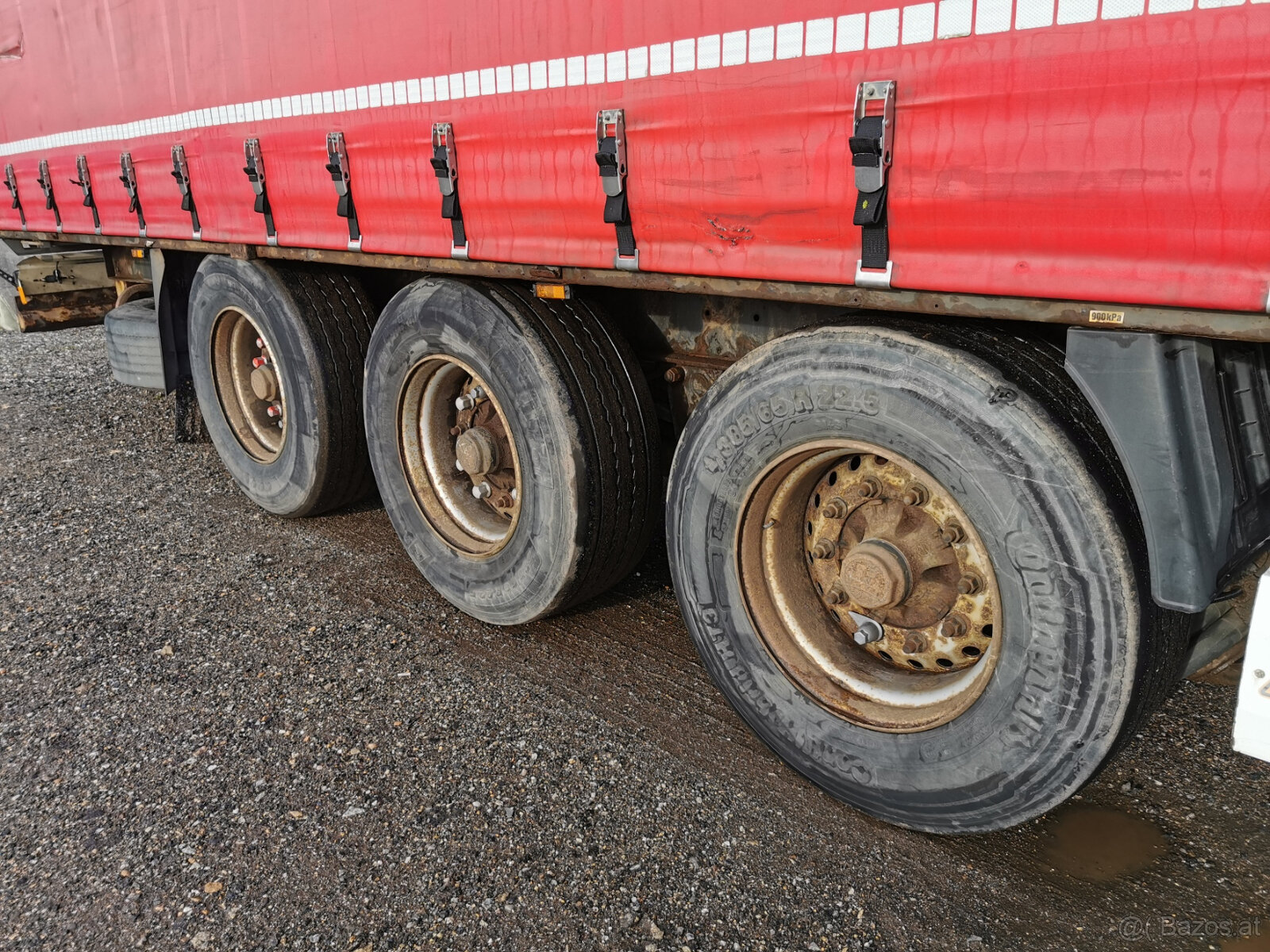 Pritschenauflieger mit Plane KRONE SD Pritschenauflieger mi - 8