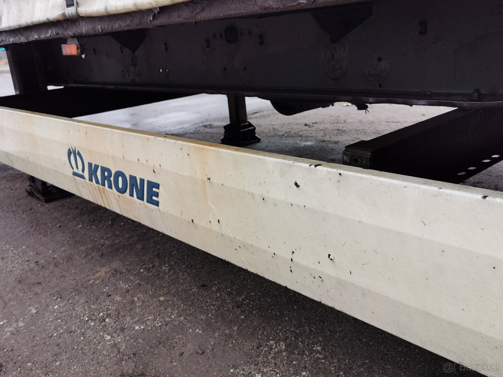 Pritschenauflieger mit Plane KRONE SD low deck - 8