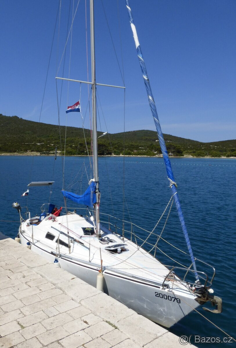 Kajütsegelboot 9 m. - 8