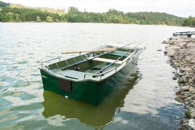 Kahn, Fischerboot, Ruderboot,  Karolina 330 - 8