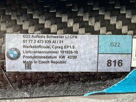 BMW G22 G23 carbon performance Schweller - 8