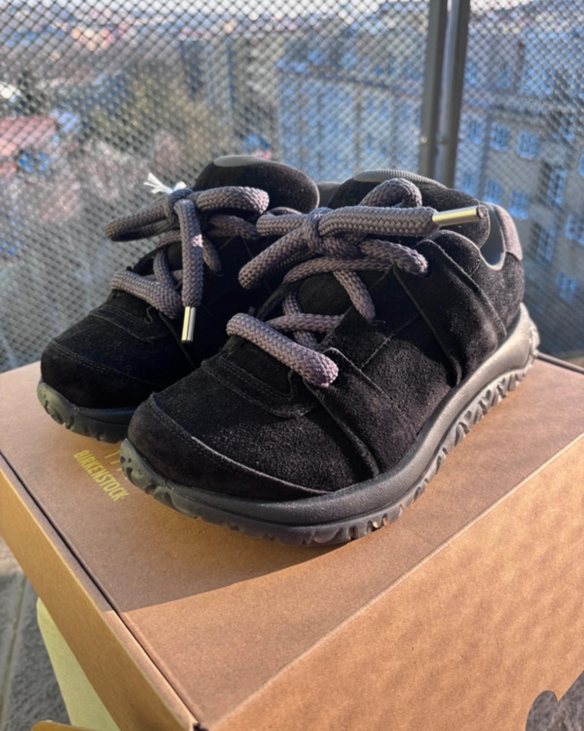 Birkenstock Goerlitz Suede Sneaker – Schwarz - 9