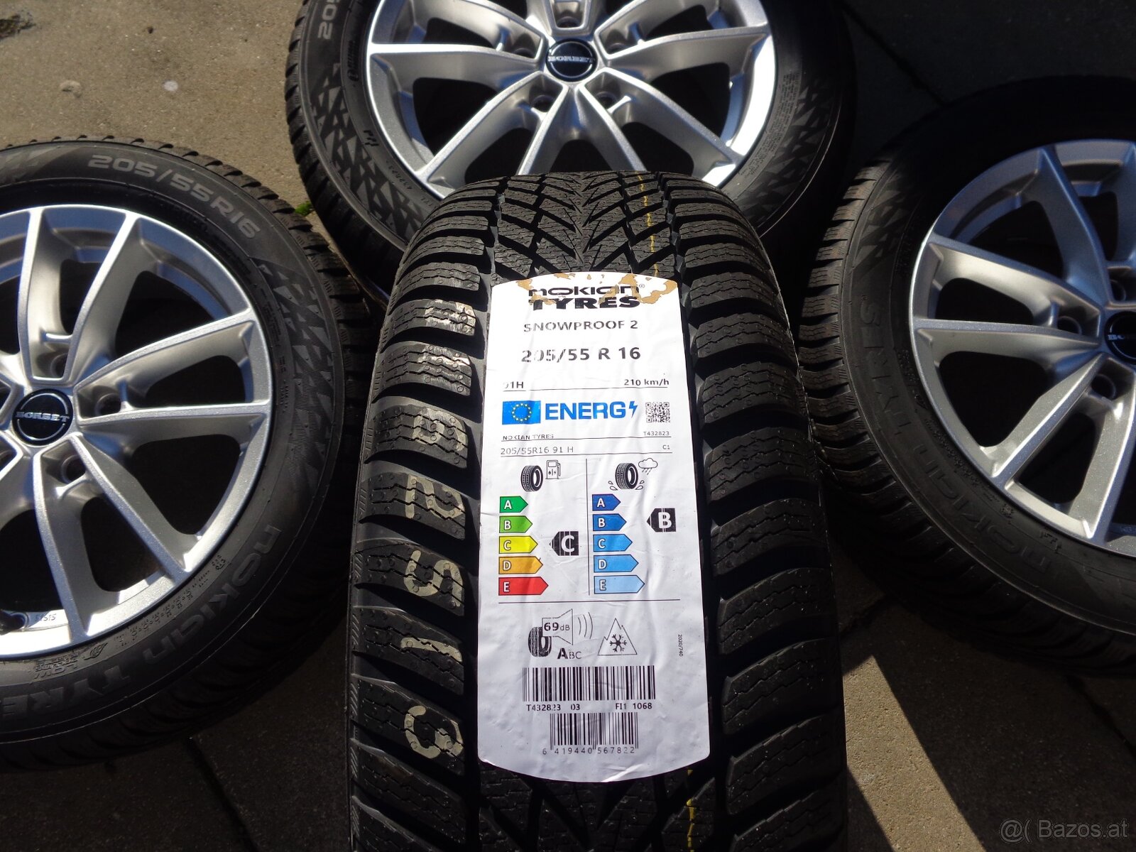 SKoda Octavia VW Golf Seat winterradsatz inkl. neue WR - 9