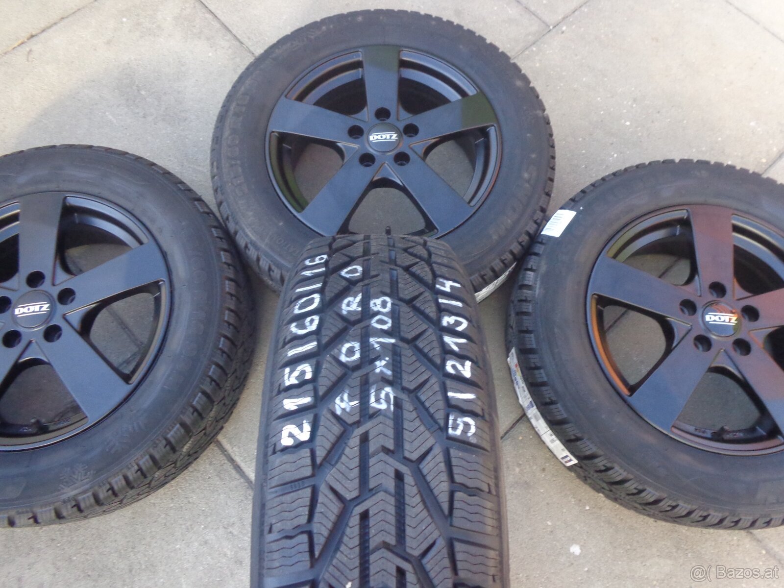 215/60R16 Ford Galaxy Smax Mondeo neue Winterradsatz - 9