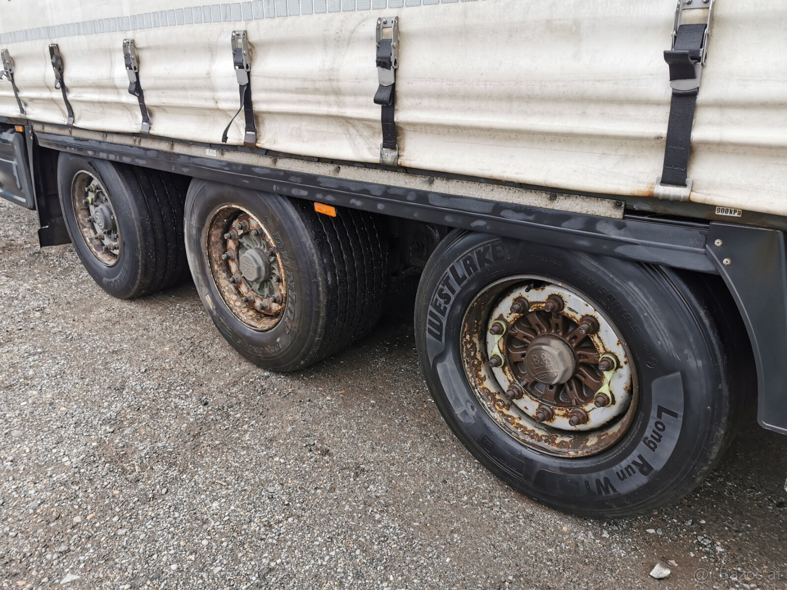 Pritschenauflieger mit Plane KRONE SD low deck - 9