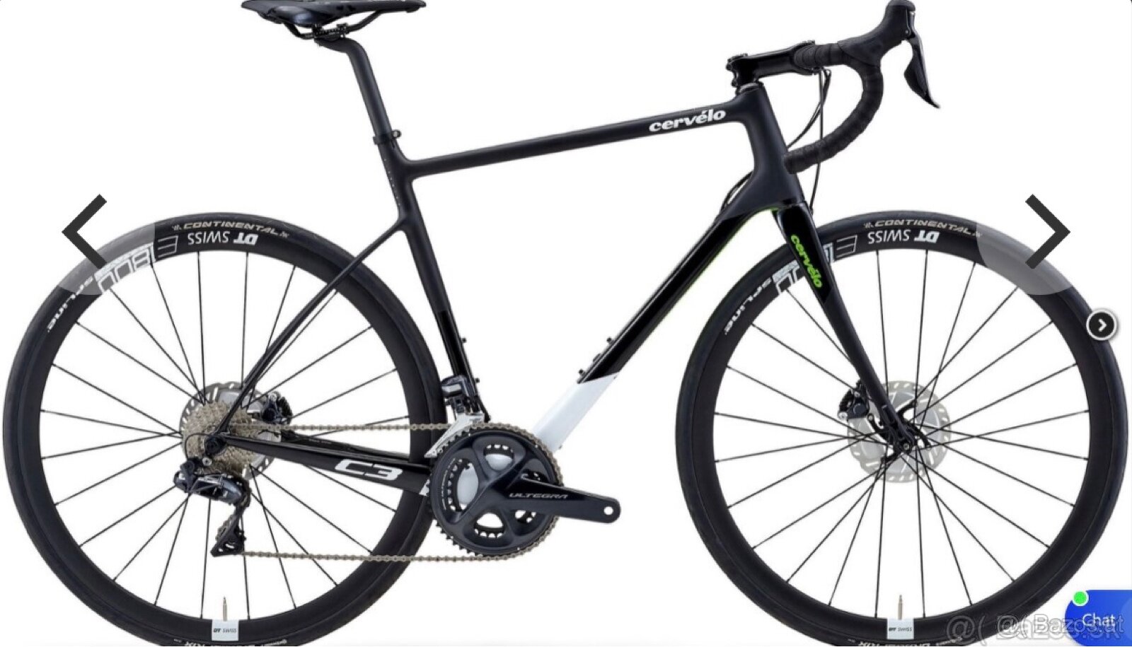 Vollcarbon-Cervélo C3 Disc Ultegra Di2 - 9