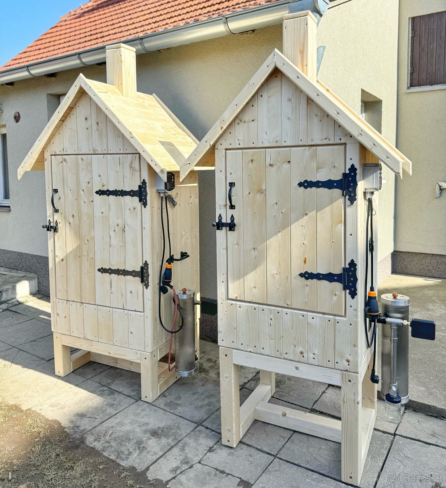 đ„ RĂ€ucherkammer aus Massivholz / bis zu 50 kg Fleisch / ele - 9