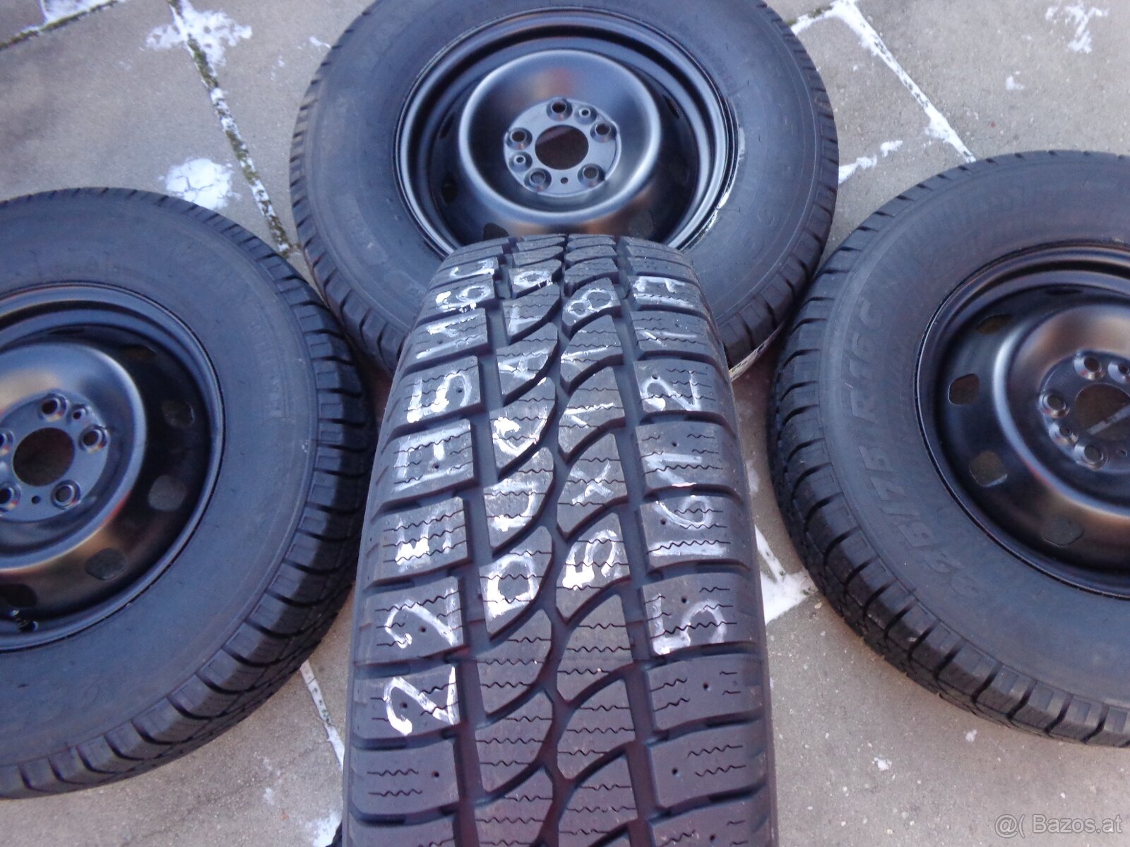 Fiat Ducato Caravan Wohnmobil winterradsatz 225/75R16C - 9