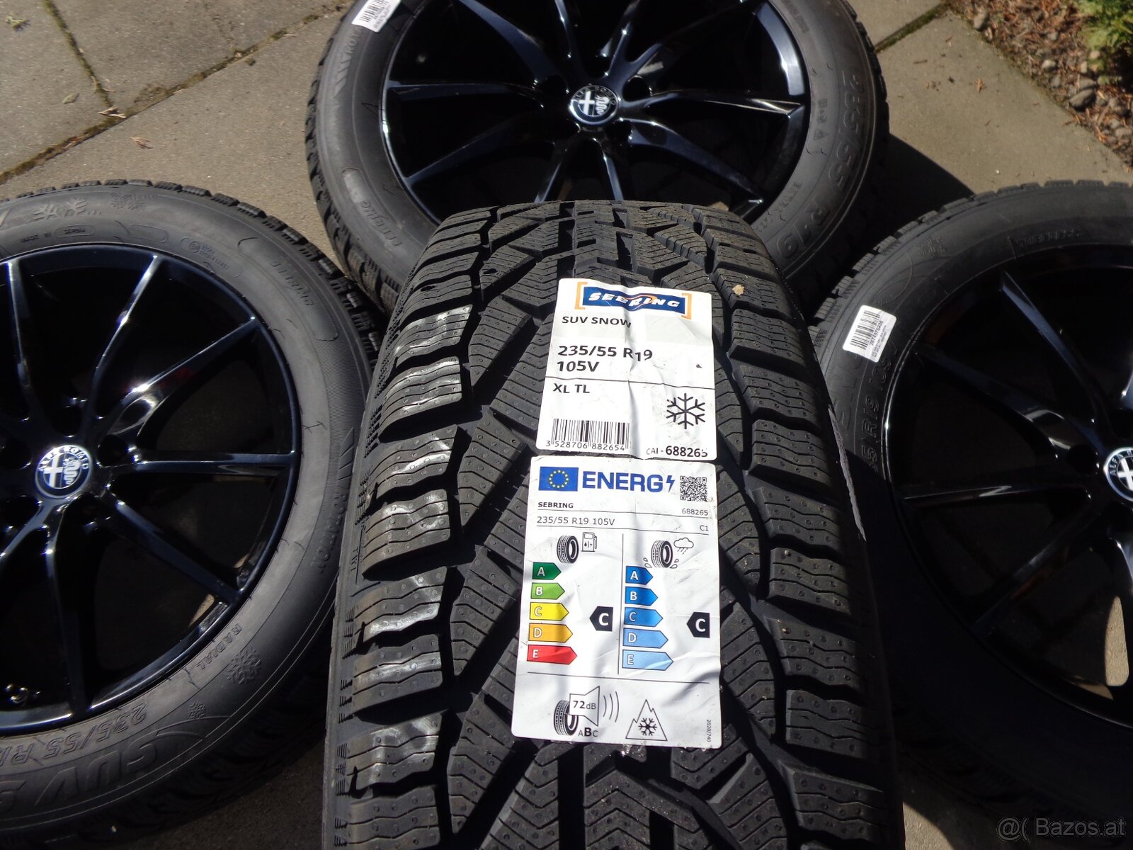 Alfa Romeo Stelvio Winterradsatz 235/55R19 - 9
