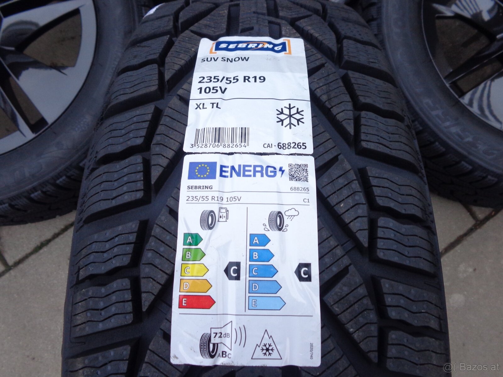 Skoda Enyaq / Elroq brandneue winterradsatz 235/55R19 - 9