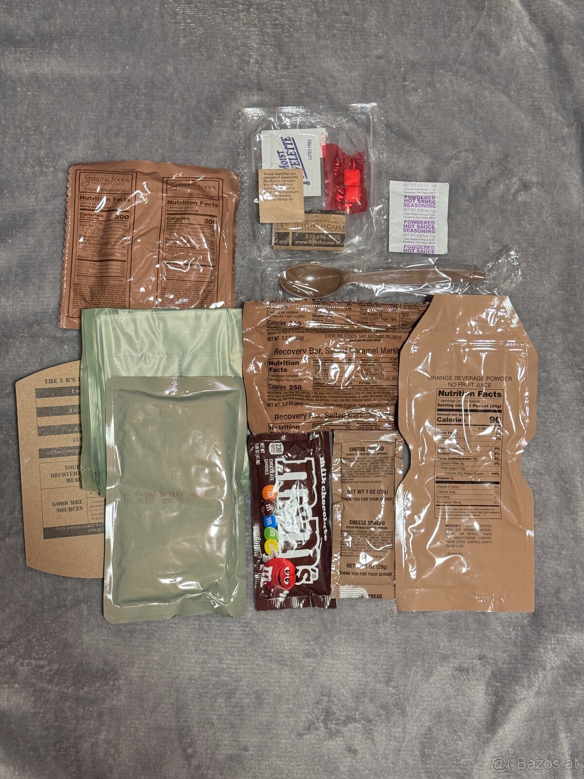 Original amerikanische MRE-Kisten zu verkaufen (Menu A/B) 🇺🇸 - 9
