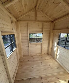 🌳 Kinderspielhaus / Garten-Spielplatz aus Massivholz 🛝 - 9
