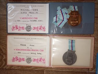 Sammlung von Medaillen der ČSSR – Feld- und Hallenhockey - 9